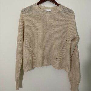 Ivy + Main Crew Neck Sweater - Tan M